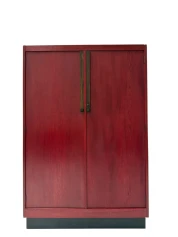 Art Deco Modernist Armoire by A.H. Jansen for L.O.V. Oosterbeek, 1920s 2